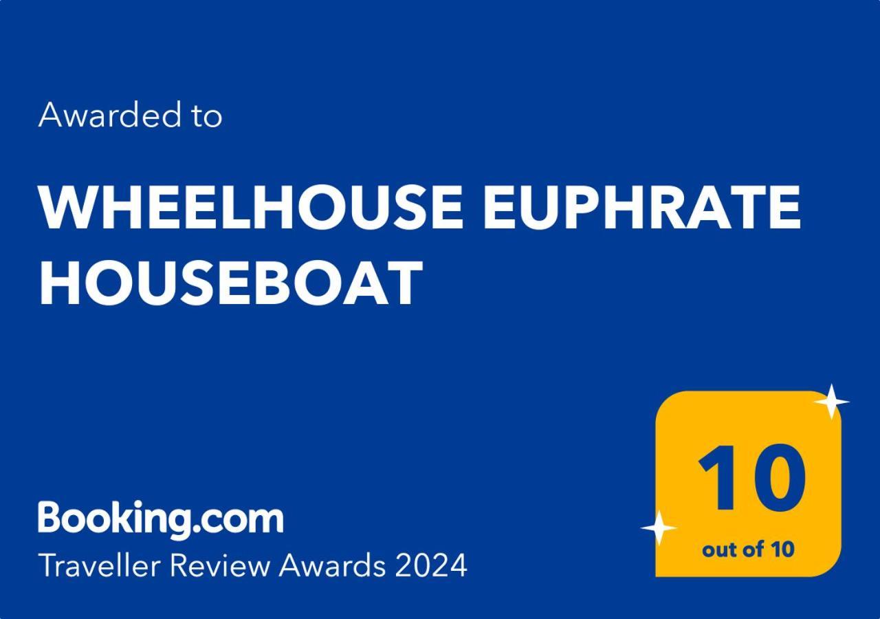 לינה וארוחת בוקר Diemerbrug Wheelhouse Euphrate Houseboat מראה חיצוני תמונה